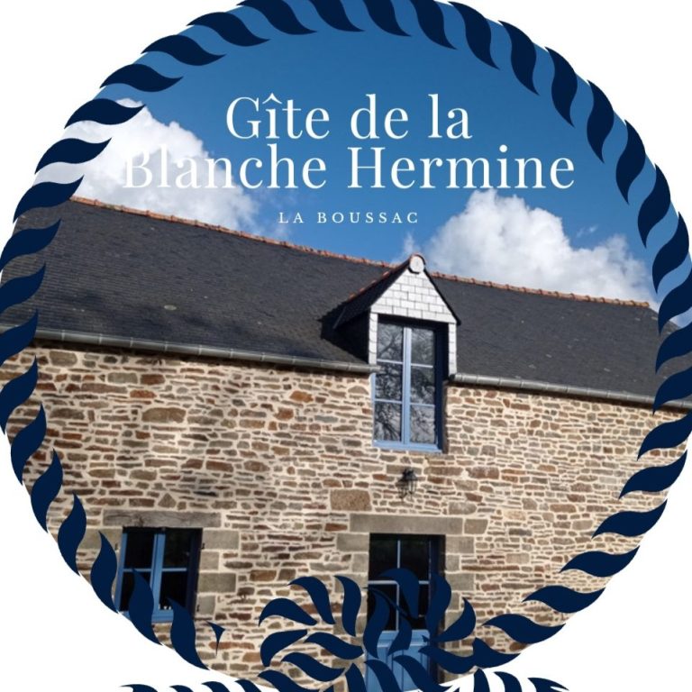 Logo gîte de la Blanche Hermine
